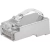 ROLINE Easy Passthrough RJ45 Kištukas Cat.6/6A STP 10 vnt.