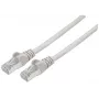 Intellinet Network Patch Cable, Cat7 / Cat6A kištukai, 15 m, pilka, varis, S/FTP, LSOH / LSZH, PVC, RJ45, auksuoti kontaktai, su apsauginiu gaubteliu, su įvore, garantija visam laikui, polietileninis maišelis
