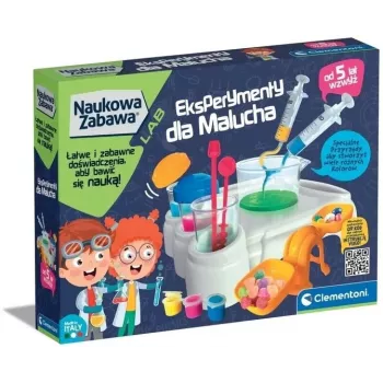 Clementoni Science & Play - Eksperimentai Mažyliams Edukacinis Rinkinys 50895