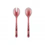 Guzzini Vanity Salad Servers Mauve