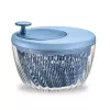 Guzzini Spin&Store Salad Spinner, Deep Air Blue, 4.5 Liters