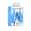 Midland MA 31LK Pro laidinė ausinė su akustiniu vamzdeliu – juoda/skaidri