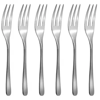 Sambonet Taste Cake Fork Set 6 vnt. Nerūdijantis Plienas