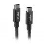 SBS TECABLETCC20BK USB-C į USB-C laidas 25W Power Delivery 1,5m - Pilka