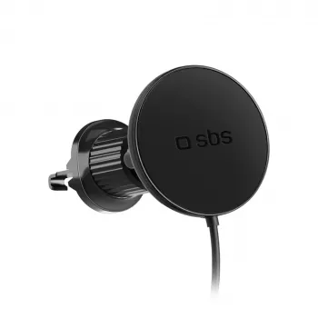 SBS MagSafe Magnetic 15W Wireless Car Charger - Black