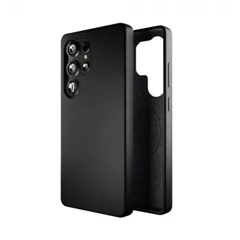 Puro Icon Mag Back Cover, Samsung Galaxy S25 Ultra, juoda, TPU/Silicone, MagSafe