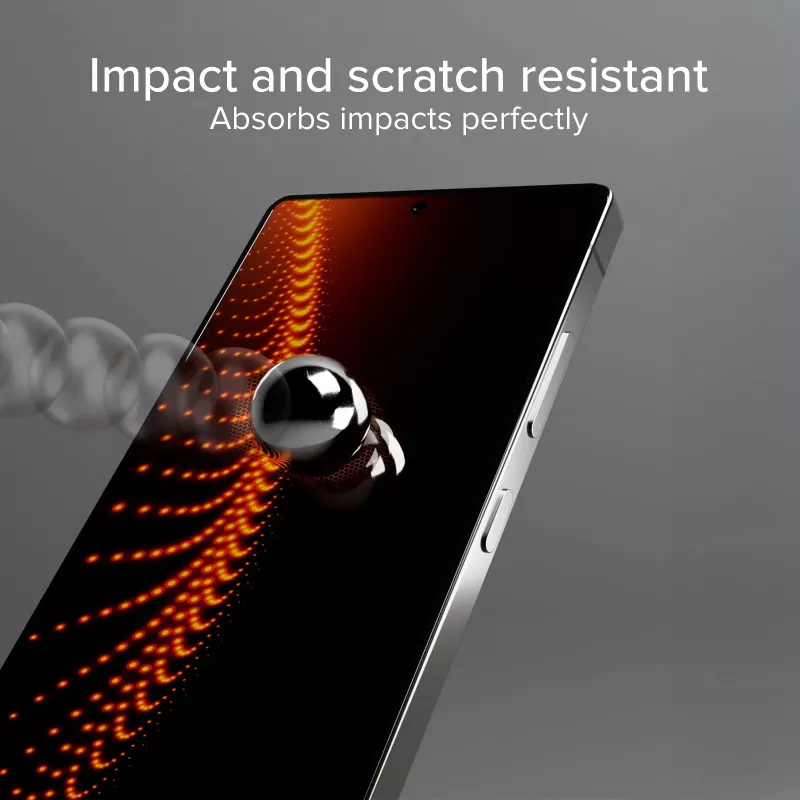 SBS D3O Grūdinto stiklo ekrano apsauga su aplikatoriumi, skirta Samsung Galaxy S26 Ultra