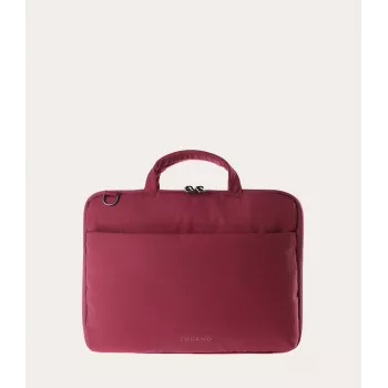 Tucano Darkolor Slim Bag, raudonas, 13–14 colių nešiojamam kompiuteriui