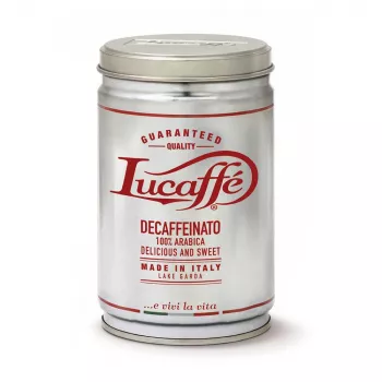 LUCAFFE' Decaffeinato malta kava 250 g skardinė