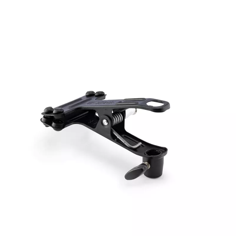 Manfrotto Spring Clamp - Black - 55 mm žandų anga - 1/4 inch-20 ir 3/8 inch-16 sriegiai