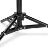 Manfrotto 156BLB Backlite Light Stand – aliumininis, juodas, 210 cm