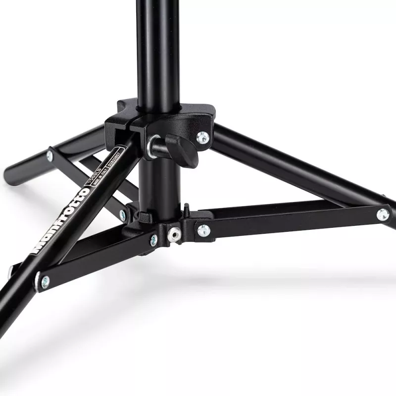 Manfrotto 156BLB Backlite Light Stand – aliumininis, juodas, 210 cm