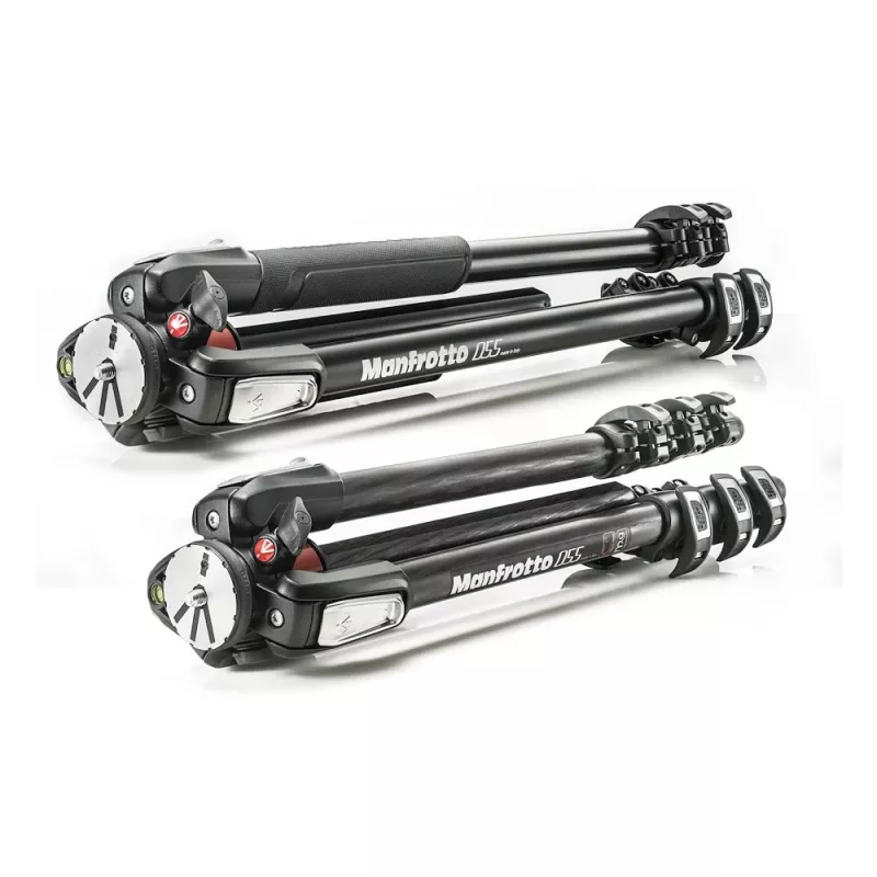 Manfrotto 055XPRO3 Tripod with 3 Sections, Aluminum, Black