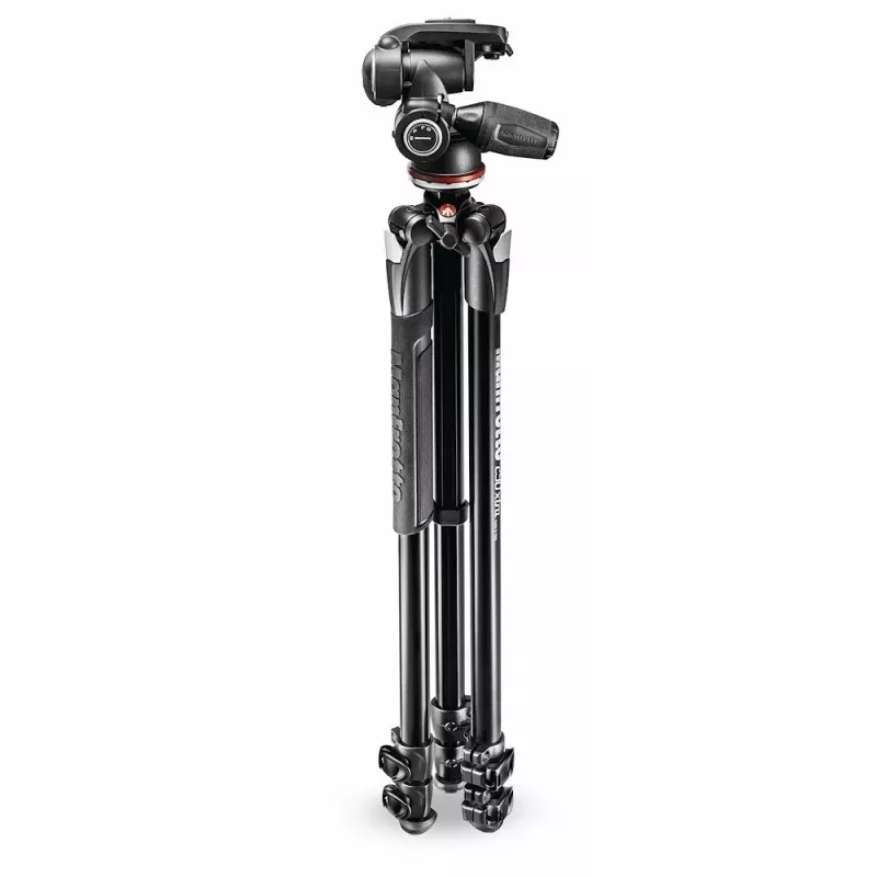 Manfrotto 290 Series MK290XTA3-3W Tripod su 3 krypčių galvute (juoda)