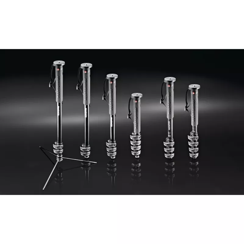 Manfrotto XPRO Monopod+ Aluminium 4-Section MPMXPROA4
