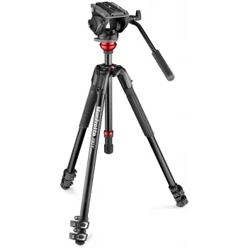 Manfrotto 190 Video Tripod Kit su 500AH Fluid Head