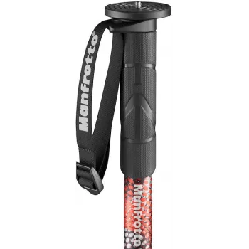 Manfrotto Element MII Aluminium monopodas, raudonas (MMELMIIA5RD)
