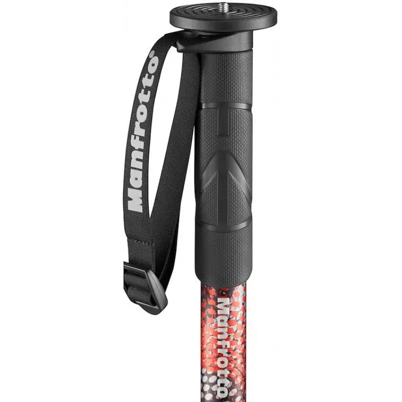 Manfrotto Element MII Aluminium monopodas, raudonas (MMELMIIA5RD)