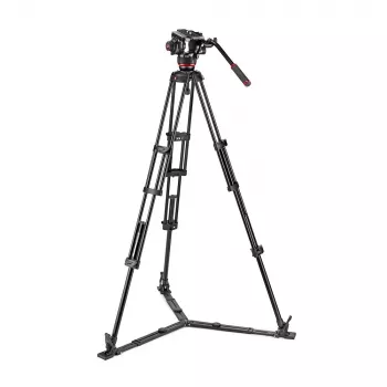 Manfrotto MVK504XTWINGA Twin Aluminium Tripod with 504X Fluid Video Head rinkinys