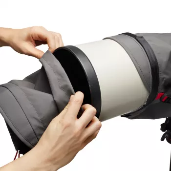Manfrotto Pro Light Teleshield fotoaparato apsauginis dangtelis, vidutinis, juodas