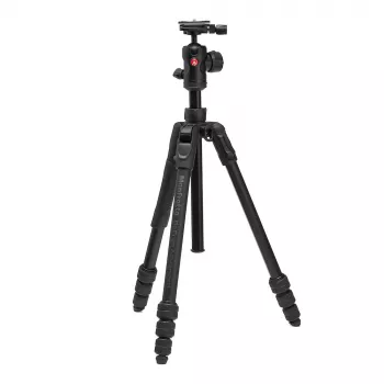 Manfrotto BEFREE Advanced Twist AS Tripod Kit with Ball Head (Aluminium, Grey)
