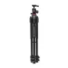 Manfrotto 190X aliumininis trikojis su 496RC2 rutuline galvute (juoda)
