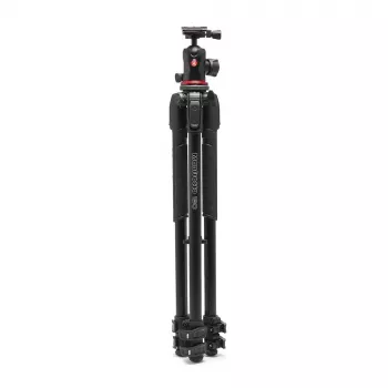 Manfrotto 190X aliumininis trikojis su 496RC2 rutuline galvute (juoda)