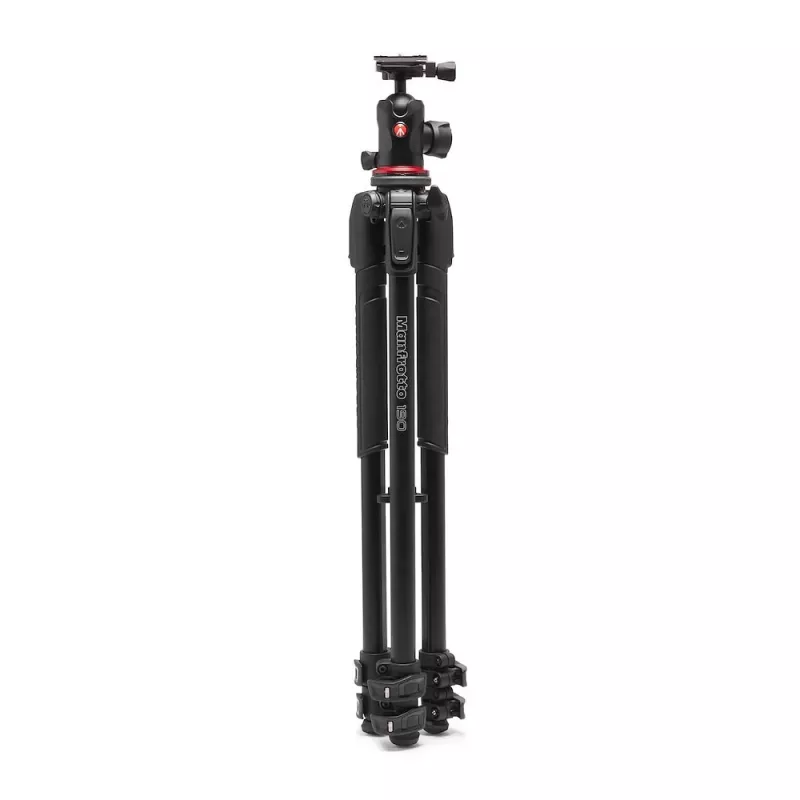 Manfrotto 190X aliumininis trikojis su 496RC2 rutuline galvute (juoda)