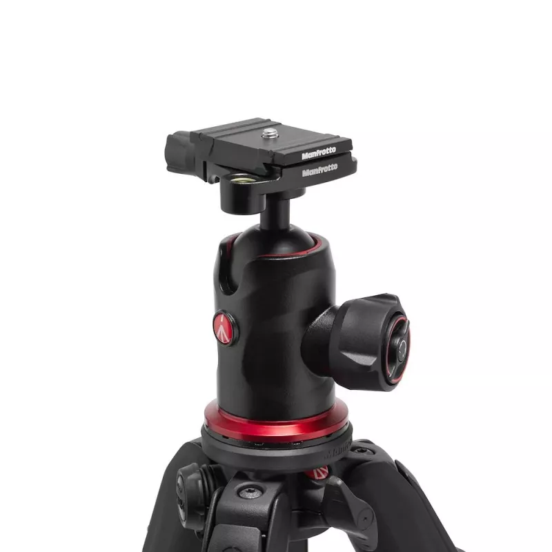 Manfrotto 190X aliumininis trikojis su 496RC2 rutuline galvute (juoda)