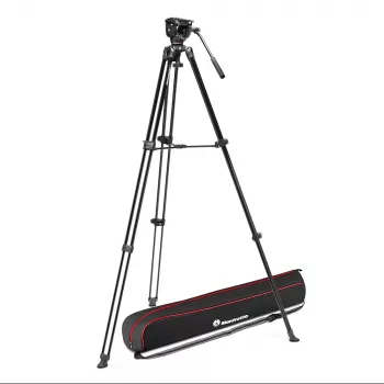 Manfrotto MVT502AM vaizdo įrašų trikojis su 500X skysčio galvute