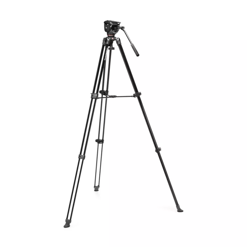 Manfrotto MVT502AM vaizdo įrašų trikojis su 500X skysčio galvute