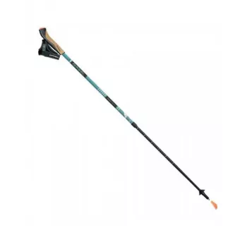 Šiaurietiško ėjimo lazdos Gabel Stretch Lite Avio – aliuminės, 2 segmentų, 100–130 cm, Fast Lock, mėlynos