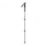 Gabel Escape Carbon Tour Lite žygio lazdos, 59–131 cm, juodos