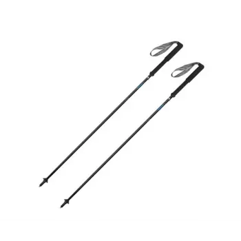 Gabel Carbon Feather-R šiaurietiško ėjimo lazdos 130 cm juodos