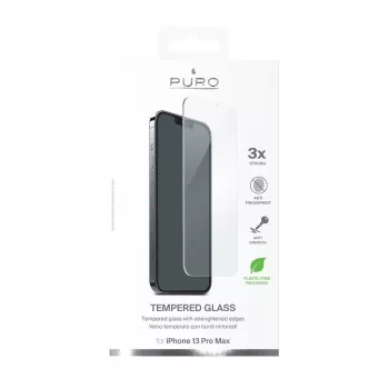 PURO Grūdinto stiklo apsauginis ekrano stiklas, skirtas iPhone 14 Plus / iPhone 13 Pro Max