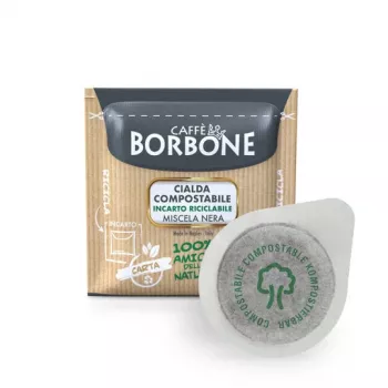 Caffè Borbone Miscela Nera 44mm ESE System Coffee Pods 100 Pack 7.2g Each