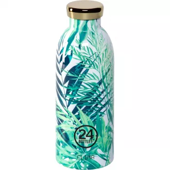 24BOTTLES Clima Bottle Lush 500 ml - Dvigubo sienelės vakuuminis izoliuotas nerūdijančio plieno vandens butelis