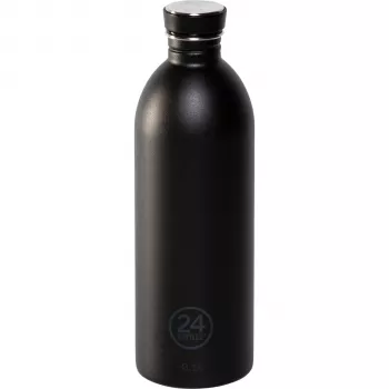 24Bottles Urban Bottle 1000 ml Tuxedo Black nerūdijančio plieno daugkartinė vandens butelis