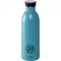 24Bottles Urban Bottle 500 ml Powder Blue nerūdijančio plieno butelis su užsukamu dangteliu