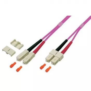 TECHLY Šviesolaidinis jungiamasis laidas OM4 50/125 μm SC-SC Duplex 3 m