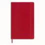 Moleskine Classic Notebook Large A5 Squared Scarlet Red Soft Cover 192 Pages