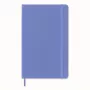 Moleskine Classic Notebook Hard Cover Large A5 Plain Hydrangea Blue