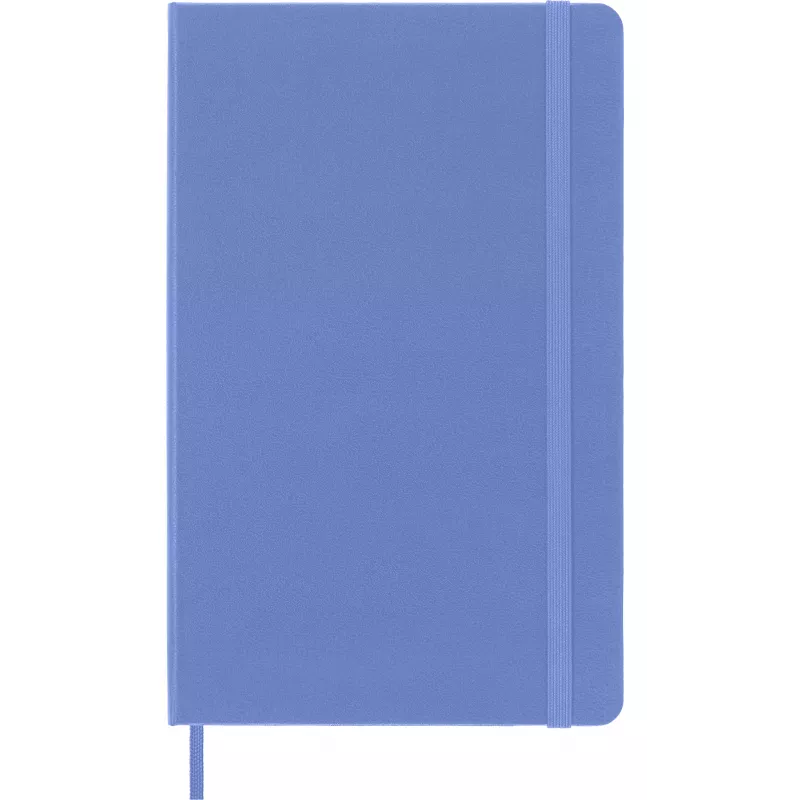 Moleskine Classic Notebook Hard Cover Large A5 Plain Hydrangea Blue