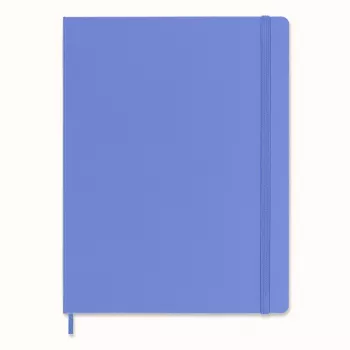 Moleskine Classic Notebook Hard Cover A4 Plain Hydrangea Blue