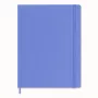 Moleskine Classic Notebook Hard Cover A4 Plain Hydrangea Blue