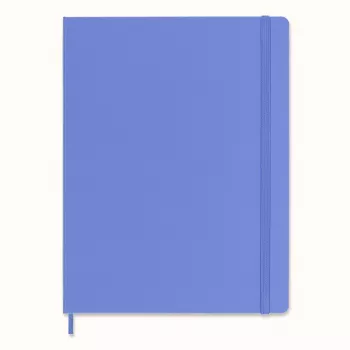 Moleskine Classic Notebook Hard Cover A4 Plain Hydrangea Blue