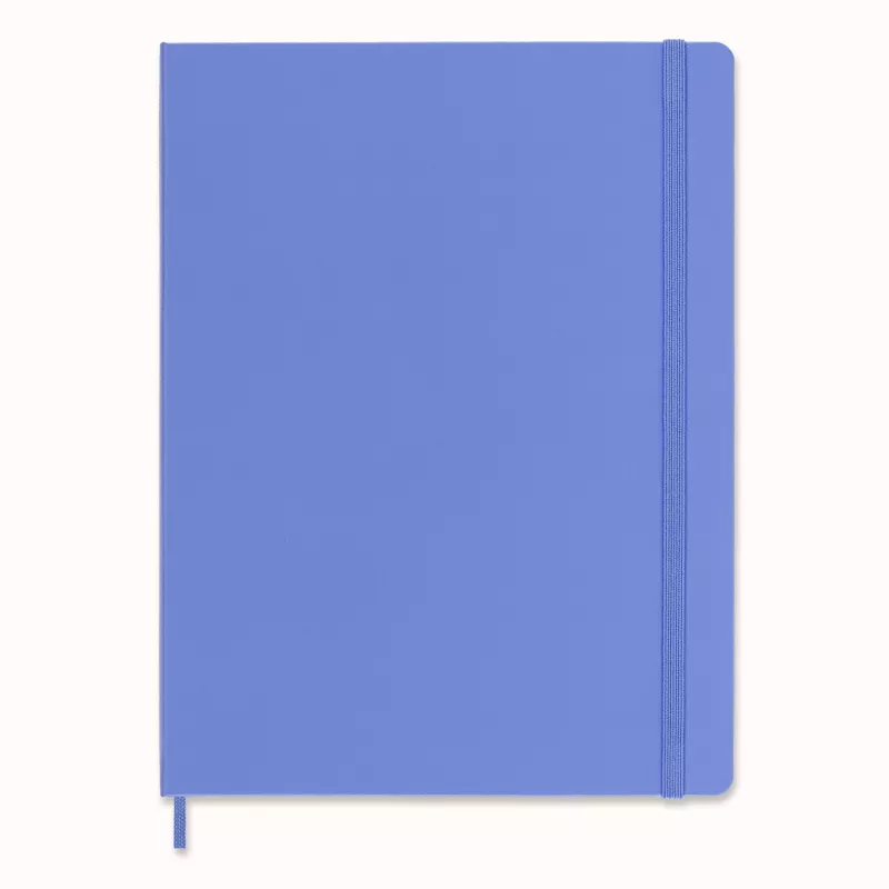 Moleskine Classic Notebook Hard Cover A4 Plain Hydrangea Blue