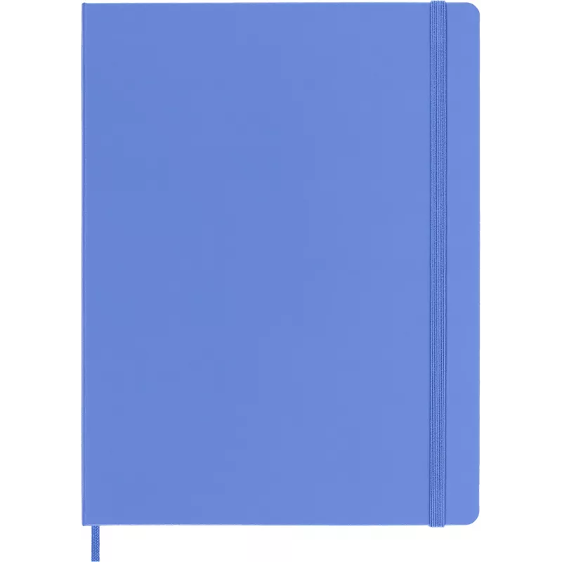 Moleskine Classic Notebook Hard Cover A4 Plain Hydrangea Blue