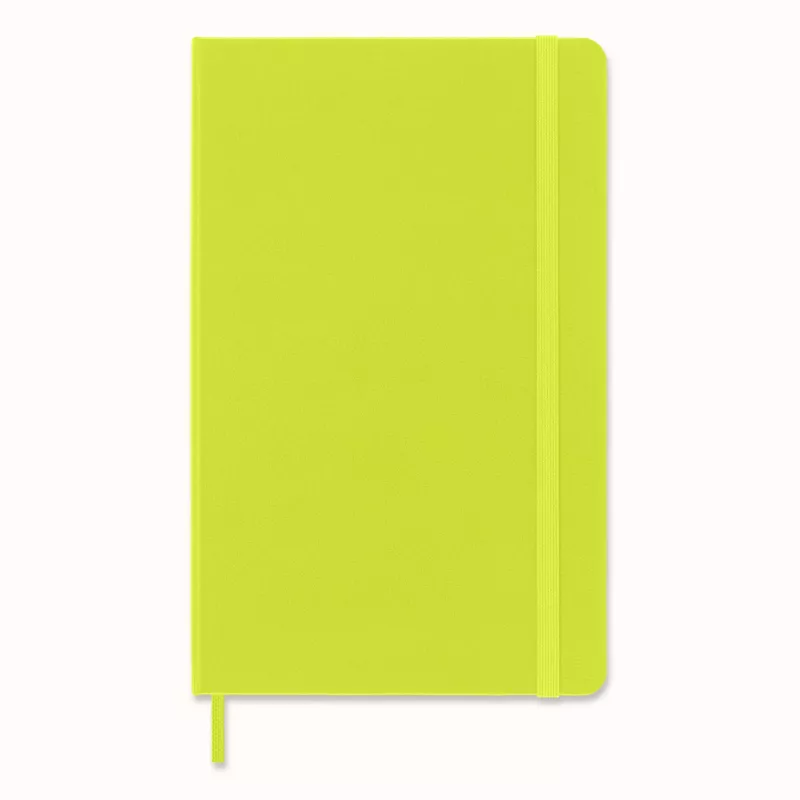 Moleskine Classic Notebook Hard Cover A5 Plain Myrtle Green