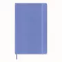 Moleskine Classic Notebook Large A5 Lined Hydrangea Blue Flexible Cover